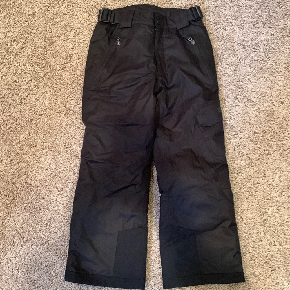 Girls Killtec Ski Snowpants/Bibs Black Size 10